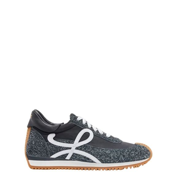 LOEWE Flow Runner in nylon and brushed suede