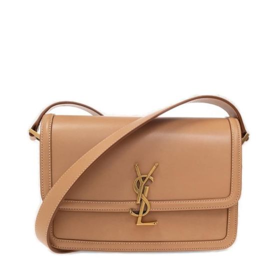 YSL SOLFERINO MEDIUM SATCHEL IN VEGETABLE-TANNED LEATHER