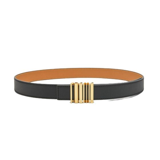 LOEWE graphic belt in classic calfskin