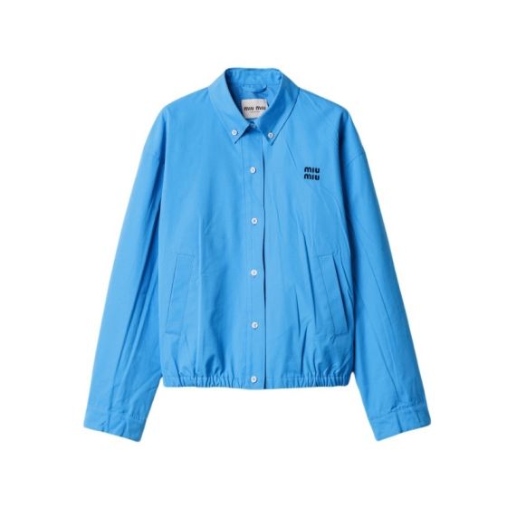 MIU MIU Poplin blouson jacket
