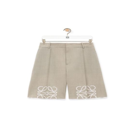 LOEWE Anagram shorts in wool