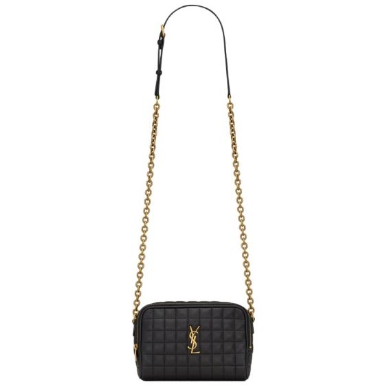 YSL CASSANDRE MATELASSÉ CARRÉ camera bag in lambskin
