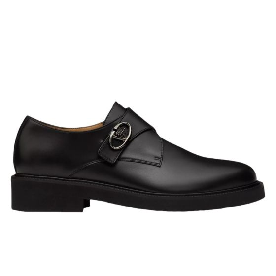 Valentino SINGLE MONK STRAP VLOGO LOCKER IN CALFSKIN
