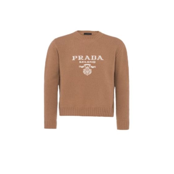 Prada Wool and cashmere crew-neck sweater