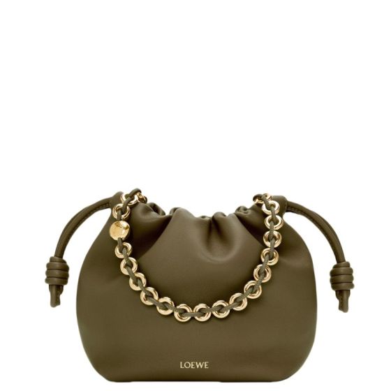 LOEWE Mini Flamenco Purse bag in mellow nappa lambskin