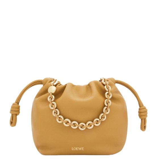 LOEWE Mini Flamenco Purse bag in mellow nappa lambskin