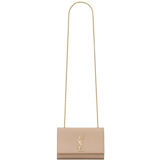 YSL KATE SMALL IN GRAIN DE POUDRE EMBOSSED LEATHER