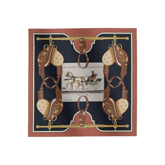 Hermès Carrick a Pompe scarf 45
