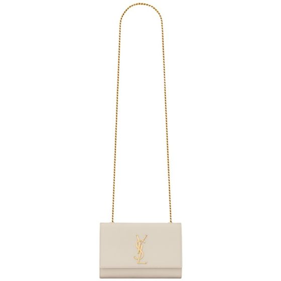 YSL KATE SMALL IN GRAIN DE POUDRE EMBOSSED LEATHER