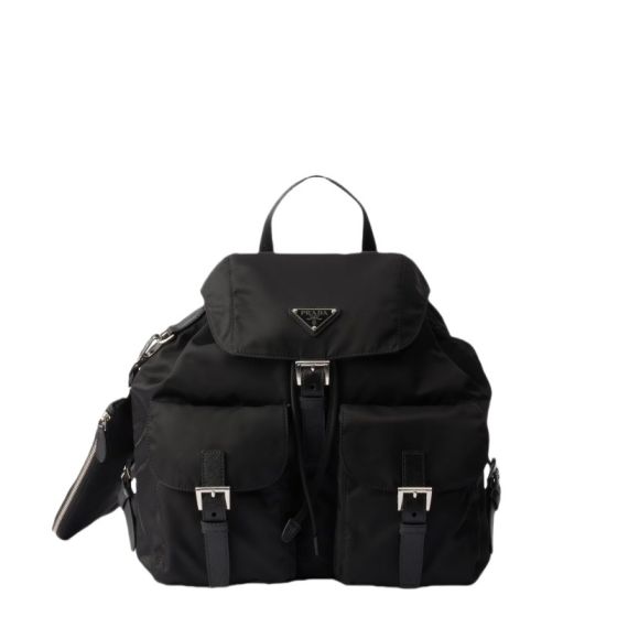 Prada Re-Nylon medium backpack with pouch