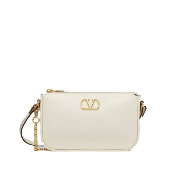 Valentino MINI VLOGO SIGNATURE CALFSKIN CROSSBODY BAG