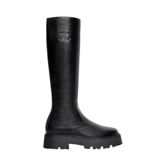 CELINE BULKY ZIPPED BOOT in Calfskin
