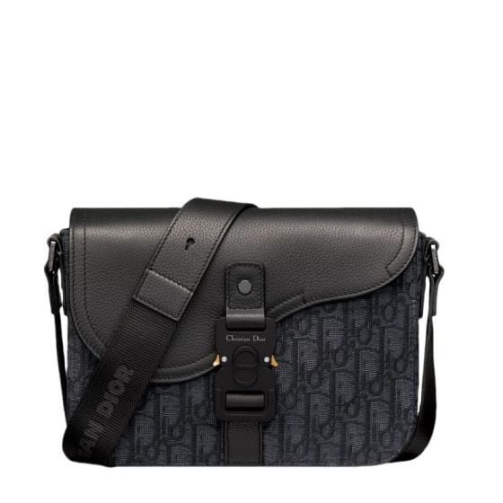 Dior Small Saddle Messenger Bag with Flap