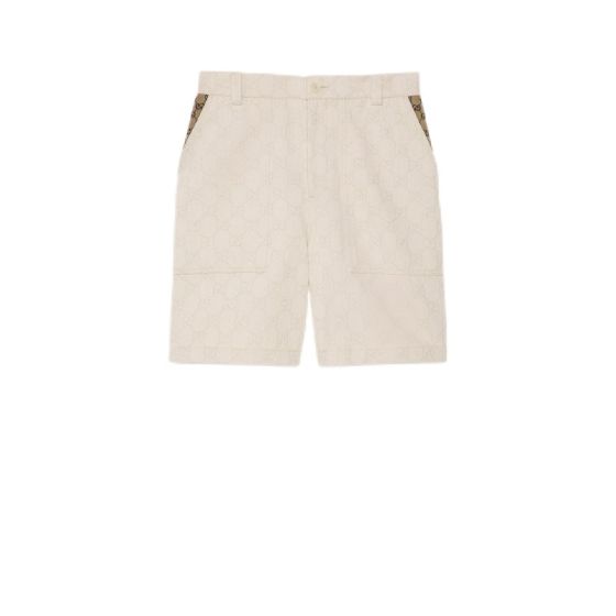 Gucci GG cotton jacquard bermuda shorts