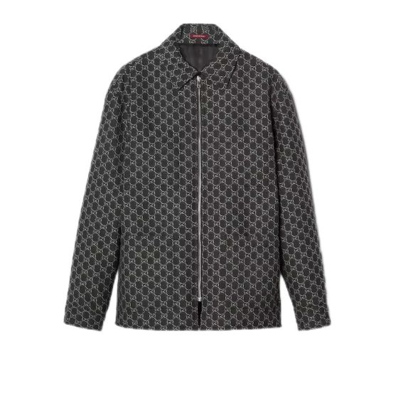 Gucci Wool jacket with GG Shadow