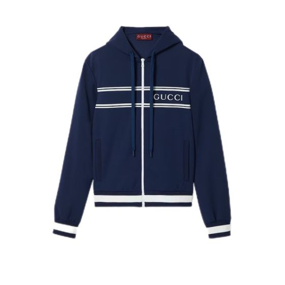 Gucci Technical jersey hooded sweatshirt