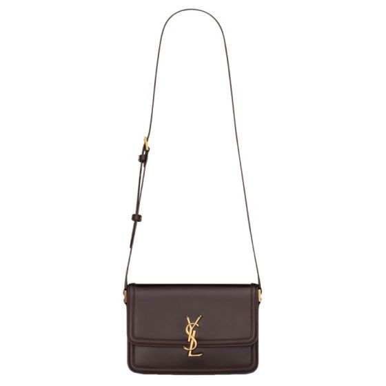 YSL SOLFERINO MEDIUM SATCHEL IN SMOOTH LEATHER