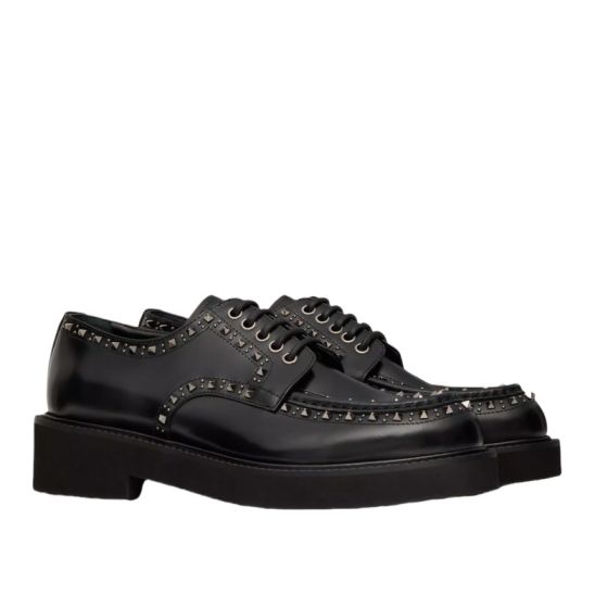 VALENTINO GARAVANI GENTLEGLAM DERBY SHOE IN CALFSKIN