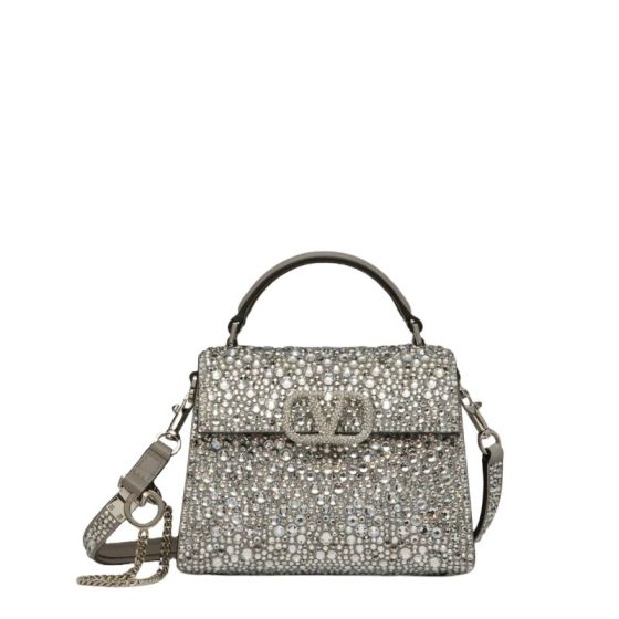 Valentino MINI VSLING HANDBAG WITH SPARKLING EMBROIDERY