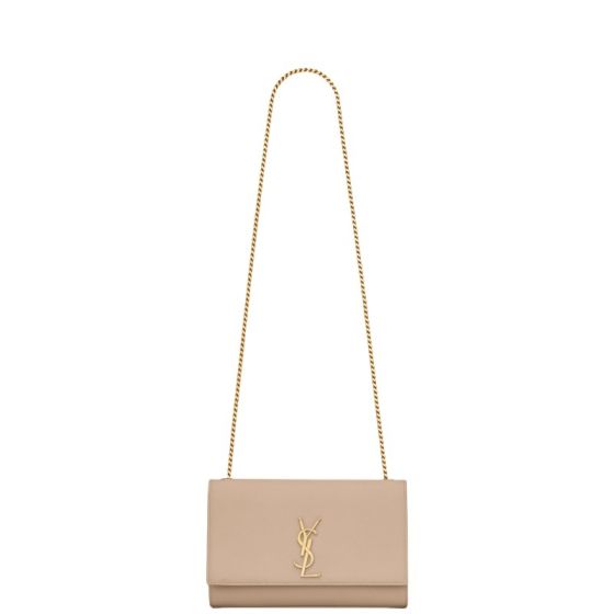 YSL KATE MEDIUM IN GRAIN DE POUDRE EMBOSSED LEATHER