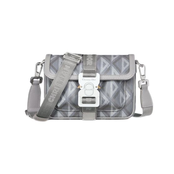 Mini Dior Hit the Road Messenger Bag with Flap