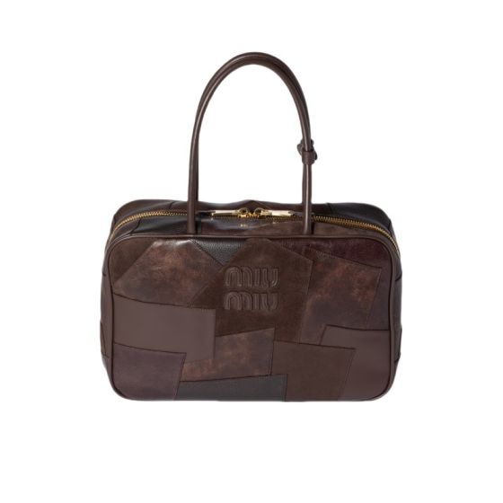 MIU MIU Leather patchwork Beau bag