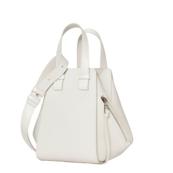 LOEWE Compact Hammock bag in soft grained calfskin