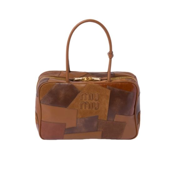 MIU MIU Leather patchwork Beau bag