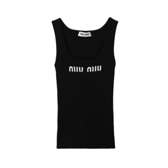 MIU MIU Viscose tank top