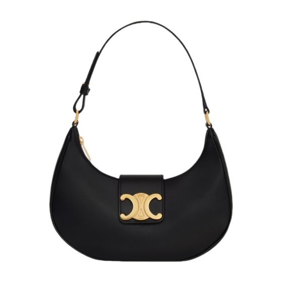 Celine MEDIUM AVA TRIOMPHE BAG IN SMOOTH CALFSKIN