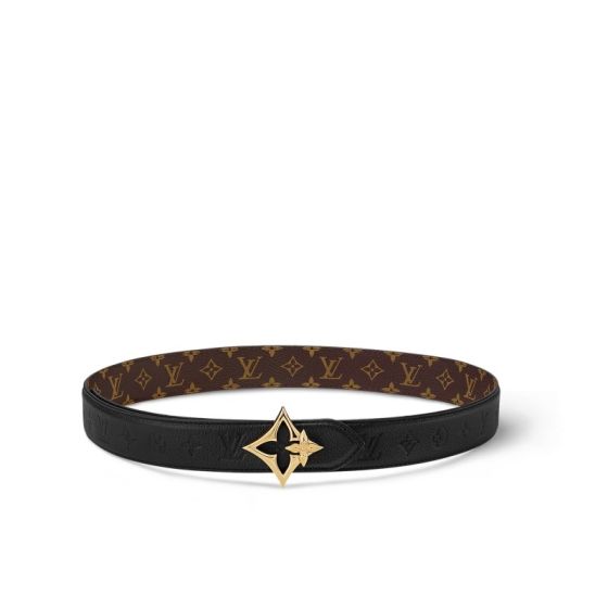LV Flowergram 30mm Reversible Belt