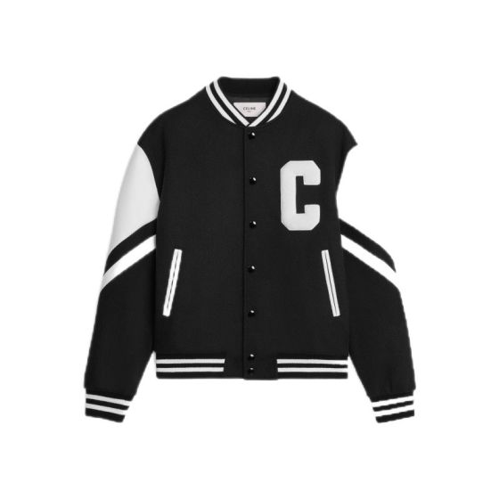 Celine jackson teddy jacket in textured wool
