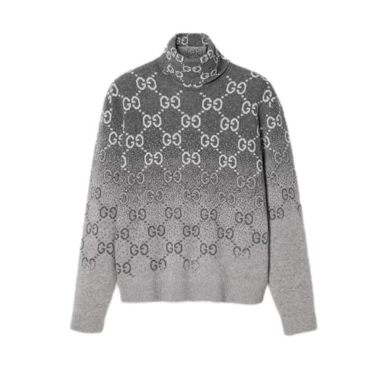 Gucci GG degradé wool jacquard sweater