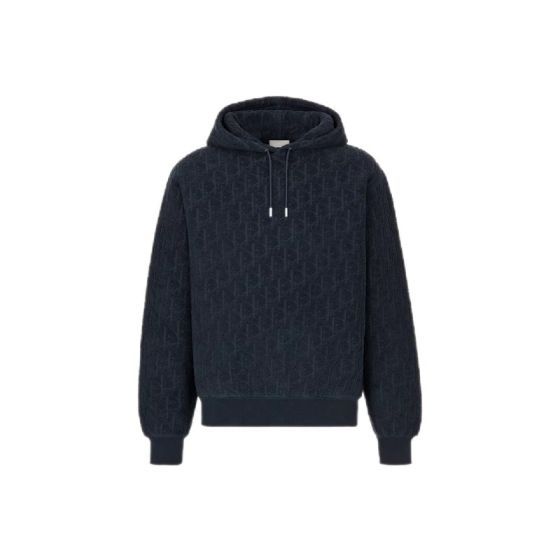 Dior Oblique Relaxed-Fit Hooded Sweatshirt