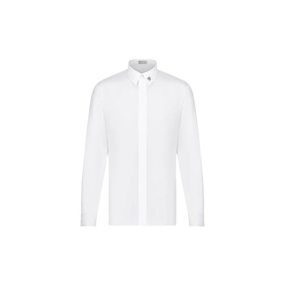 Dior Shirt with Embroidered Bee Jewel