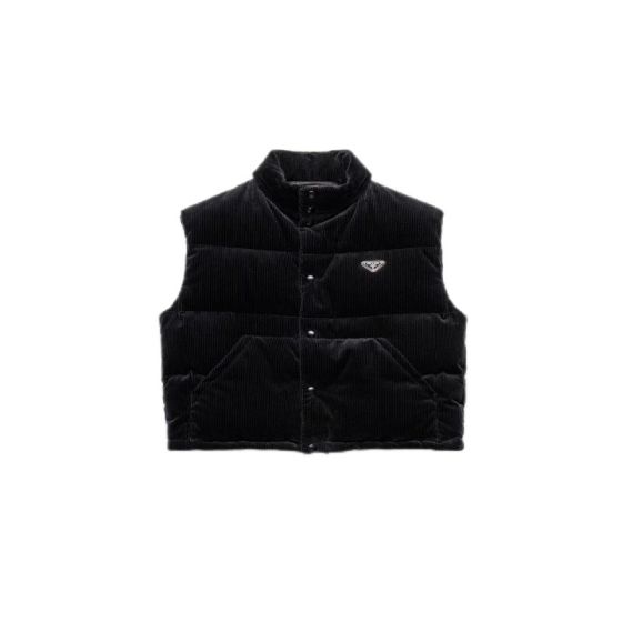 Prada Corduroy down vest