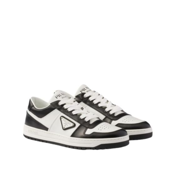 Prada Downtown perforated leather sneakers