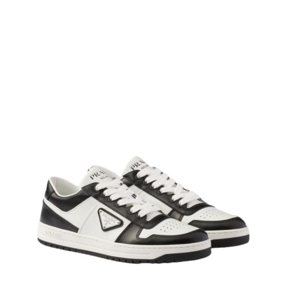 Prada Downtown perforated leather sneakers