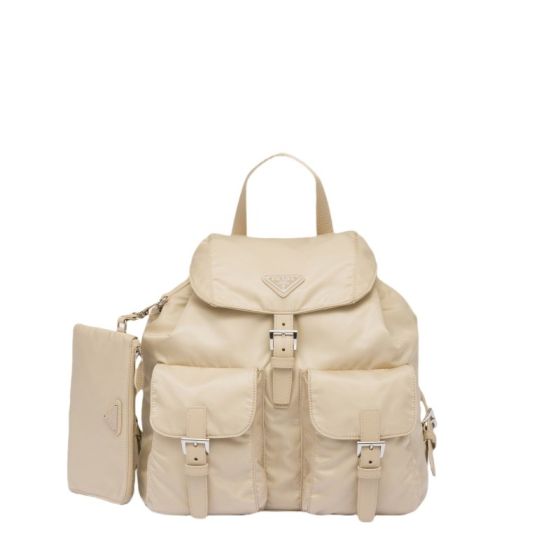 Prada Re-Nylon medium backpack with pouch