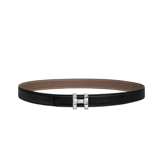 Hermès H Infini belt buckle & Reversible leather strap 24 mm