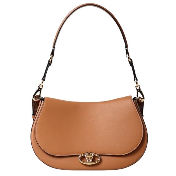VALENTINO GARAVANI OHVAL MEDIUM SHOULDER BAG IN NAPPA CALFSKIN