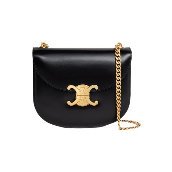 Celine CHAIN BESACE CLEA IN SHINY CALFSKIN