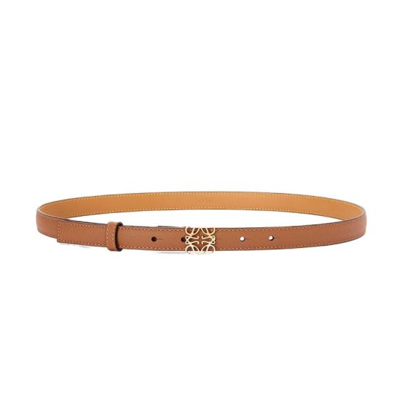 LOEWE Anagram belt in pebble grain calfskin