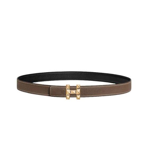 Hermès H Infini belt buckle & Reversible leather strap 24 mm
