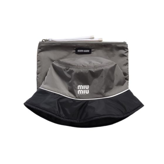 Miu Miu Technical fabric bucket hat