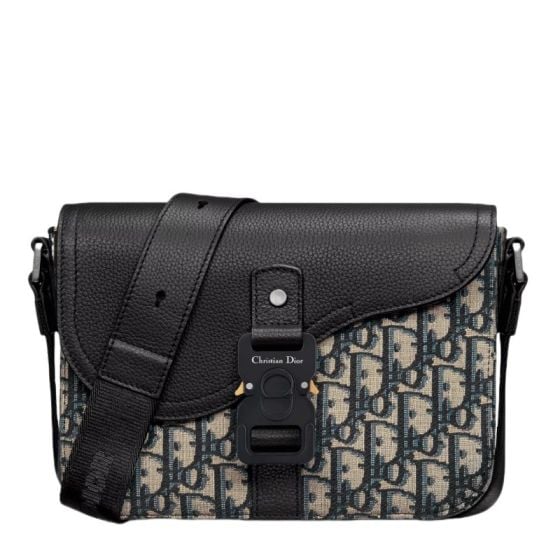 Dior Small Saddle Messenger Bag with Flap