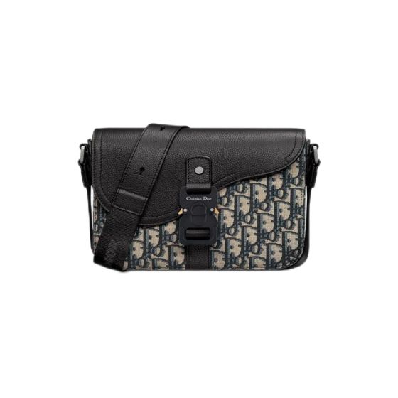 Dior Small Saddle Messenger Bag with Flap