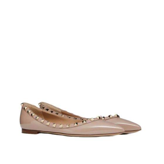 Valentino PATENT ROCKSTUD BALLET FLAT