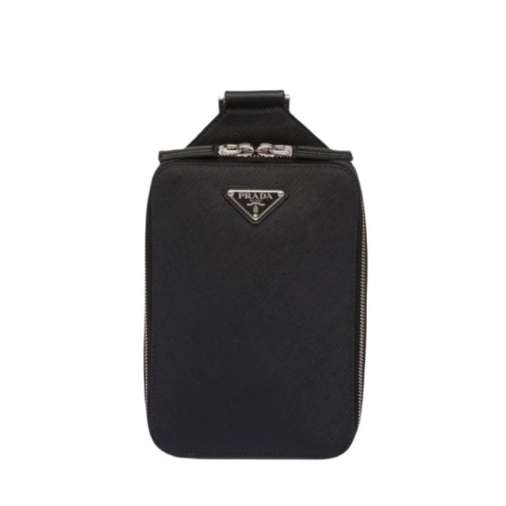 Prada Brique Saffiano leather bag