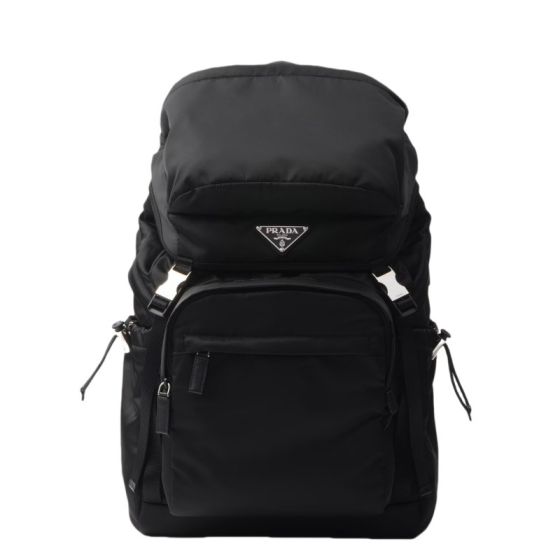 Prada Re-Nylon and Saffiano leather backpack